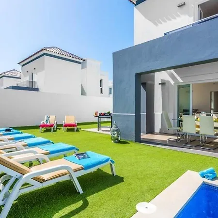 Villa Playa De Fanabe Sleeps 8 Pool Air Con Wifi Costa Adeje (Tenerife)